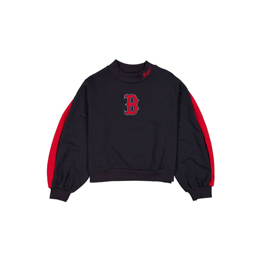 Boston Red Sox Sport Night Women's Mockneck - New Era Cap