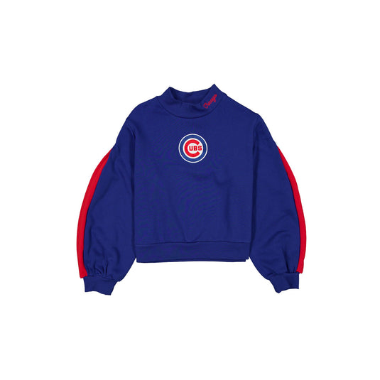 Chicago Cubs Sport Night Women's Mockneck - New Era Cap