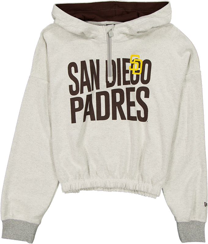 San Diego Padres Sport Night Heather Gray Women's Hoodie