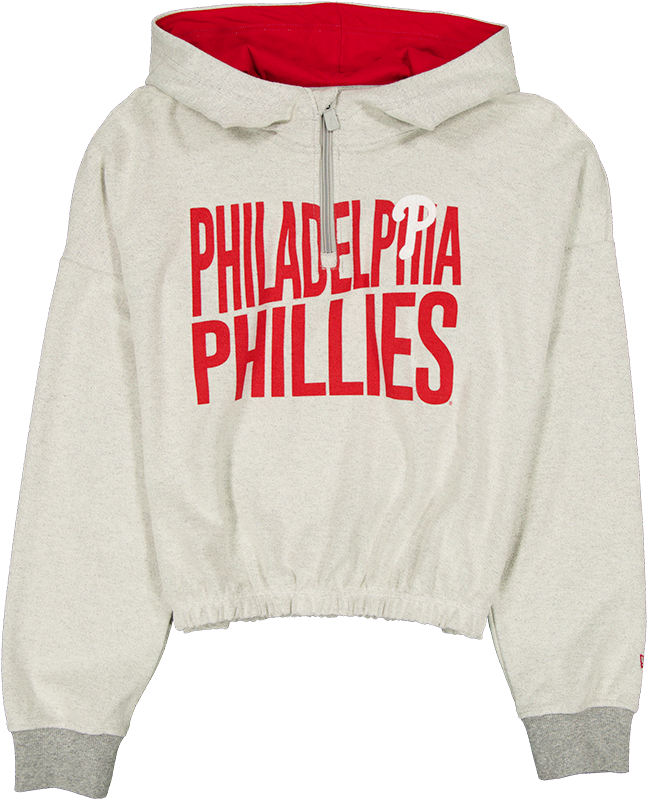 Philadelphia Phillies Sport Night Heather Gray Women's Hoodie