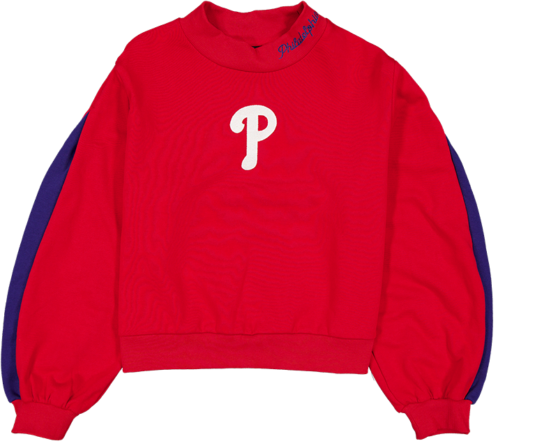 Philadelphia Phillies Sport Night Women's Mockneck