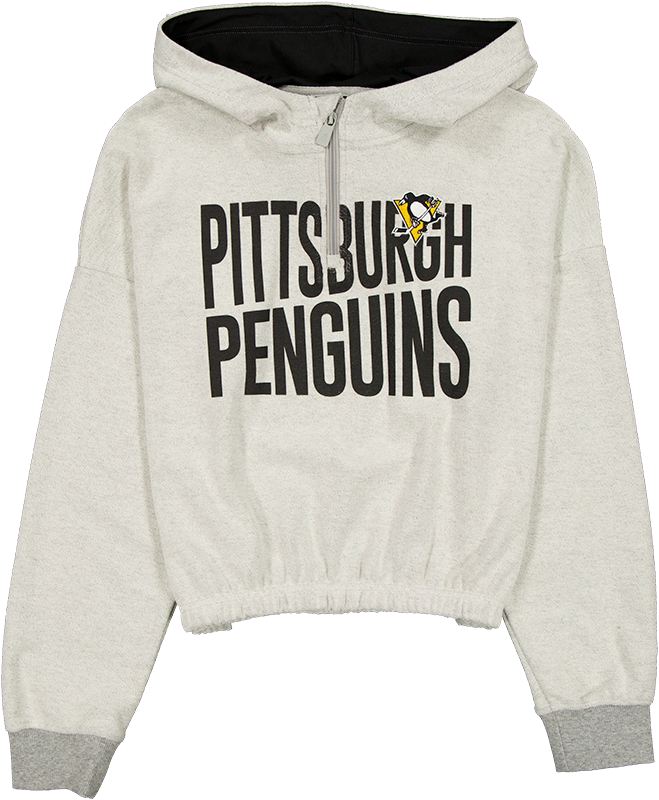 Pittsburgh Penguins Sport Night Heather Gray Women's Hoodie