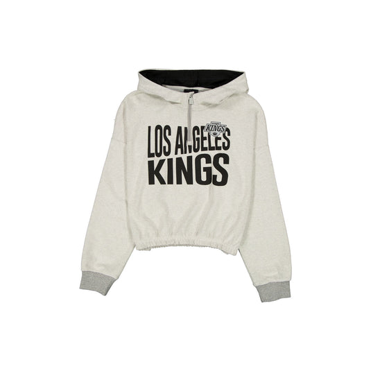 Los Angeles Kings Sport Night Heather Gray Women's Hoodie - New Era Cap