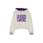 Los Angeles Lakers Sport Night Heather Gray Women's Hoodie