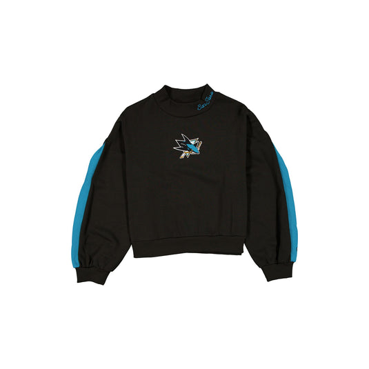 San Jose Sharks Sport Night Women's Mockneck - New Era Cap