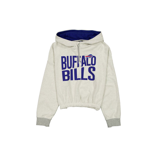 Buffalo Bills Sport Night Heather Gray Women's Hoodie - New Era Cap