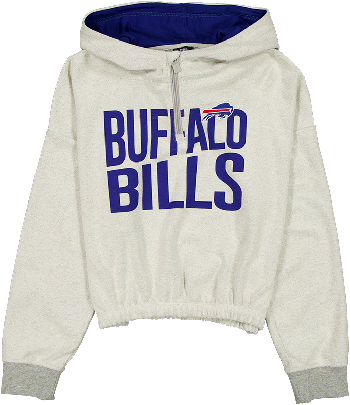 Buffalo Bills Sport Night Heather Gray Women's Hoodie