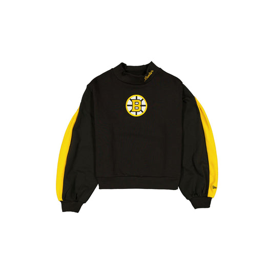 Boston Bruins Sport Night Women's Mockneck - New Era Cap