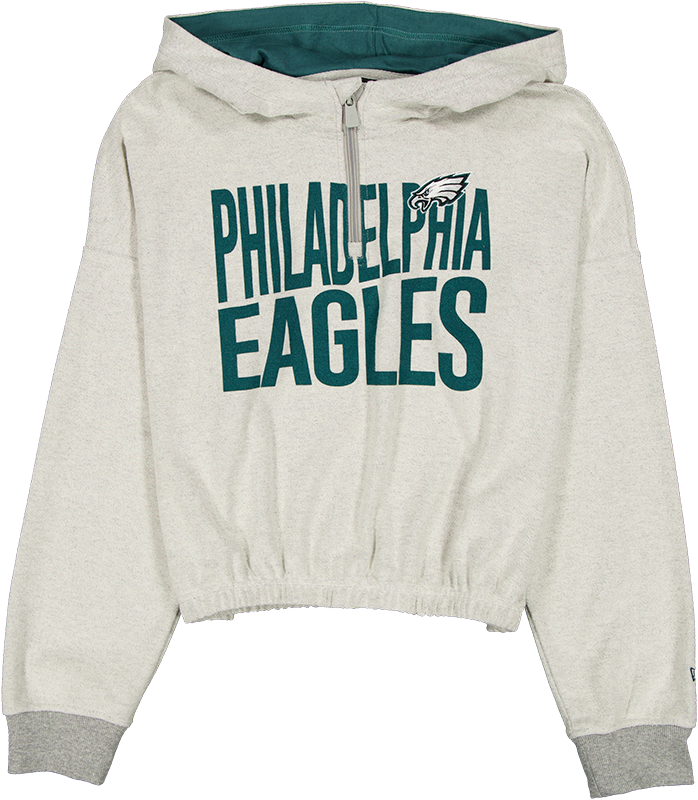 Philadelphia Eagles Sport Night Heather Gray Women's Hoodie