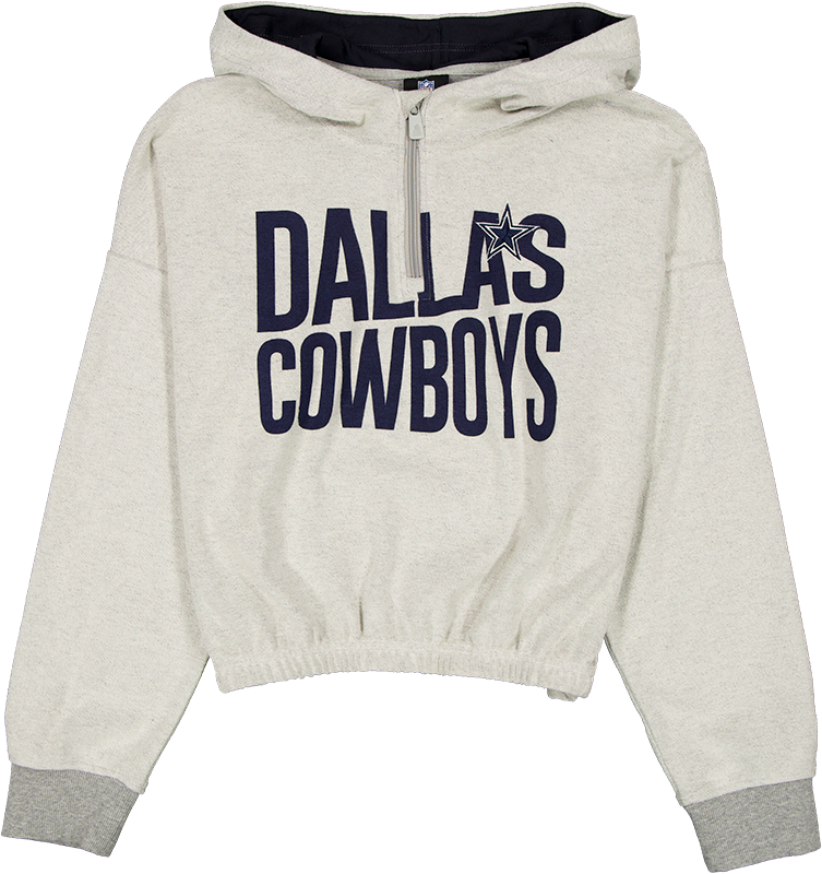 Dallas Cowboys Sport Night Heather Gray Women's Hoodie