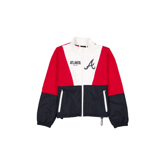 Atlanta Braves Leisure Women's Full-Zip Sweatshirt - New Era Cap