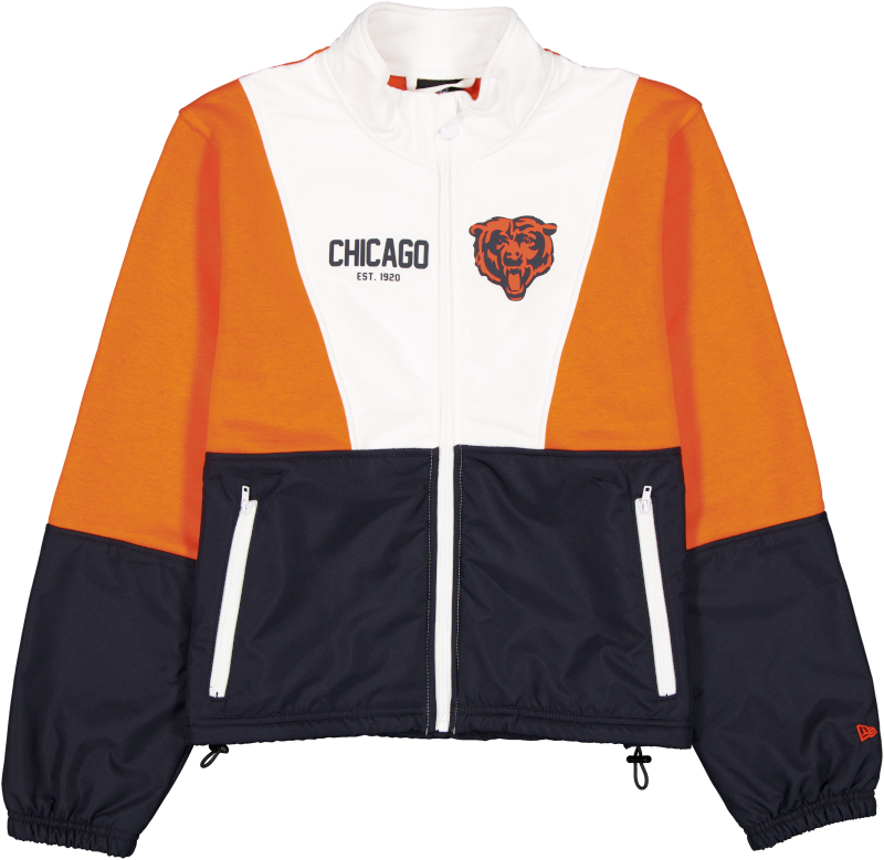 Chicago Bears Leisure Women's Full-Zip Sweatshirt