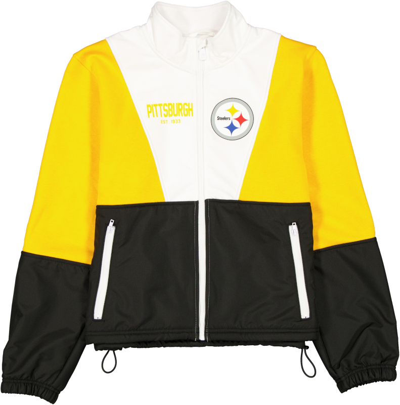 Pittsburgh Steelers Leisure Women's Full-Zip Sweatshirt