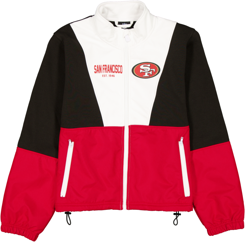 San Francisco 49ers Leisure Women's Full-Zip Sweatshirt