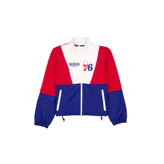 Philadelphia 76ers Leisure Women's Full-Zip Sweatshirt - New Era Cap