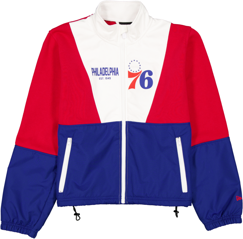 Philadelphia 76ers Leisure Women's Full-Zip Sweatshirt