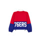 Philadelphia 76ers Leisure Women's Full-Zip Sweatshirt