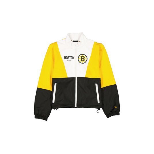 Boston Bruins Leisure Women's Full-Zip Sweatshirt - New Era Cap