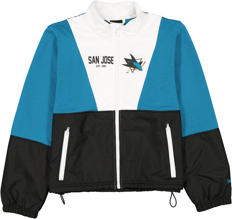 San Jose Sharks Leisure Women's Full-Zip Sweatshirt