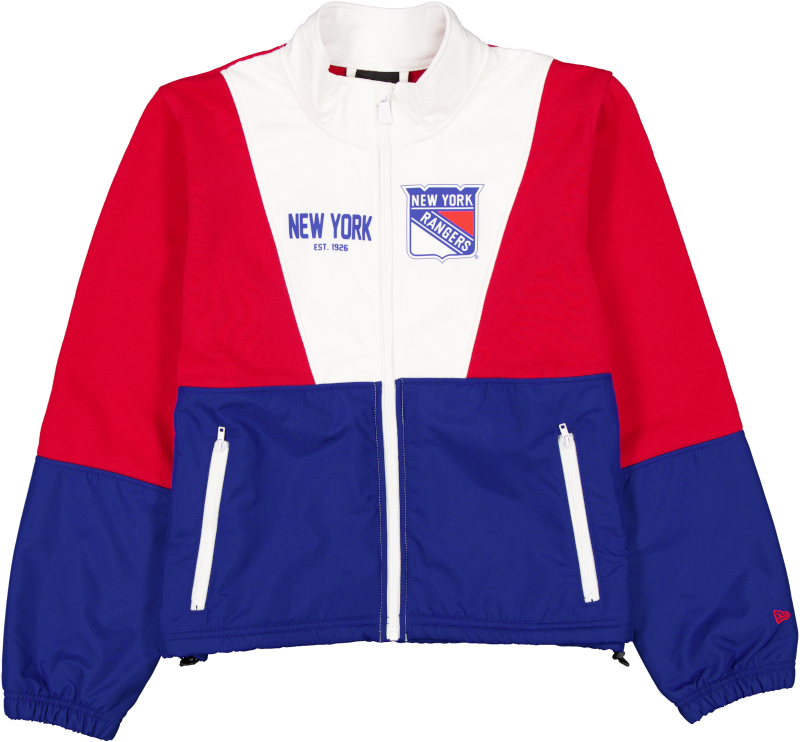 New York Rangers Leisure Women's Full-Zip Sweatshirt