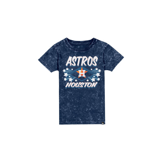 Houston Astros Girls Washed T-Shirt - New Era Cap