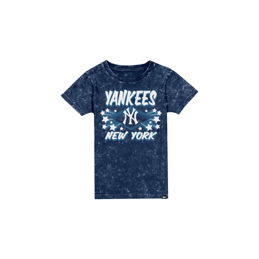 New York Yankees Girls Washed T-Shirt - New Era Cap