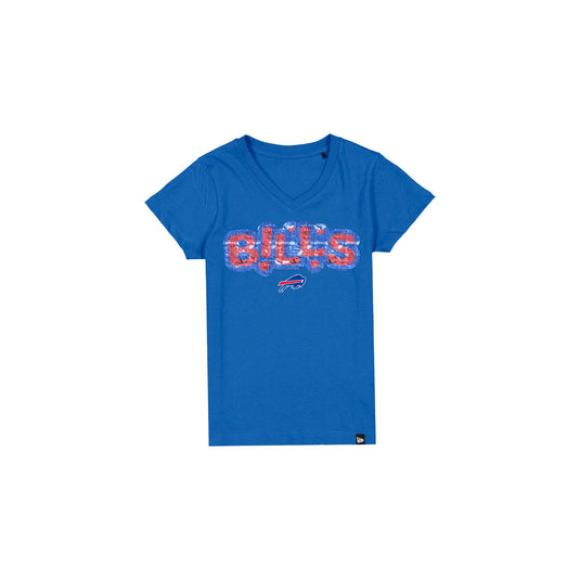 Buffalo Bills Flip Sequin Girls T-Shirt - New Era Cap