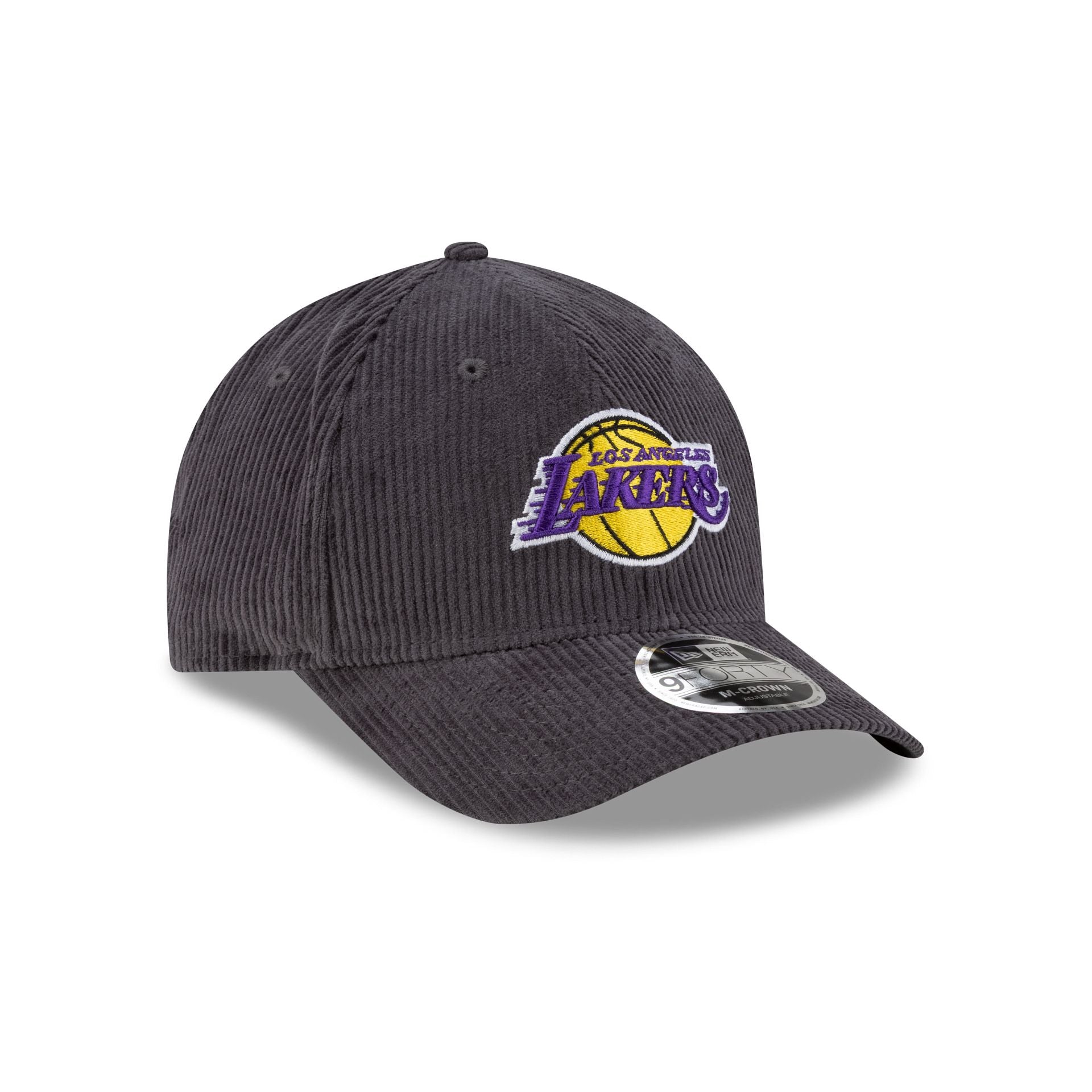 Los Angeles Lakers Cord 9FORTY M-Crown Snapback Hat