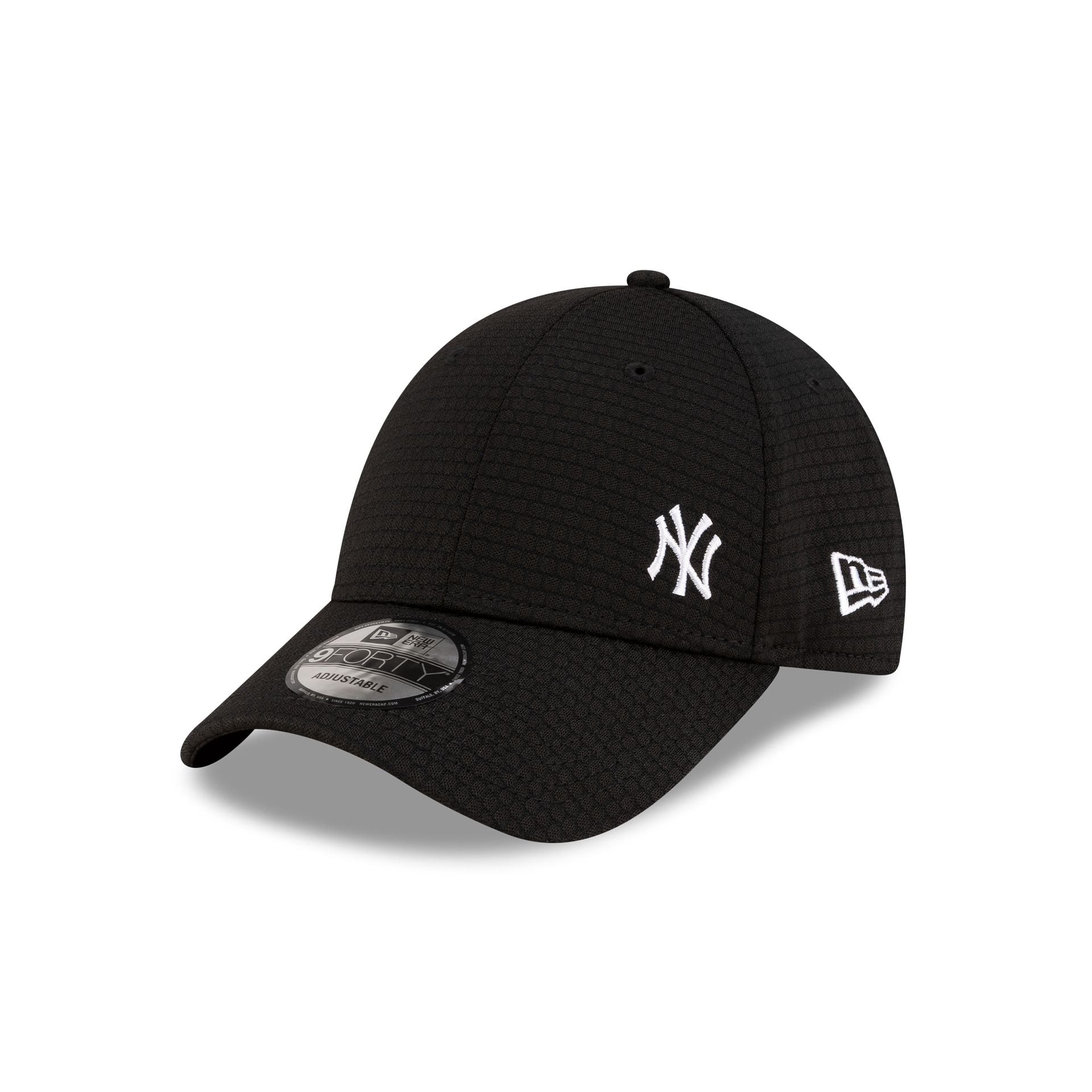 New York Yankees Flawless Mesh Black & White 9FORTY Snapback Hat