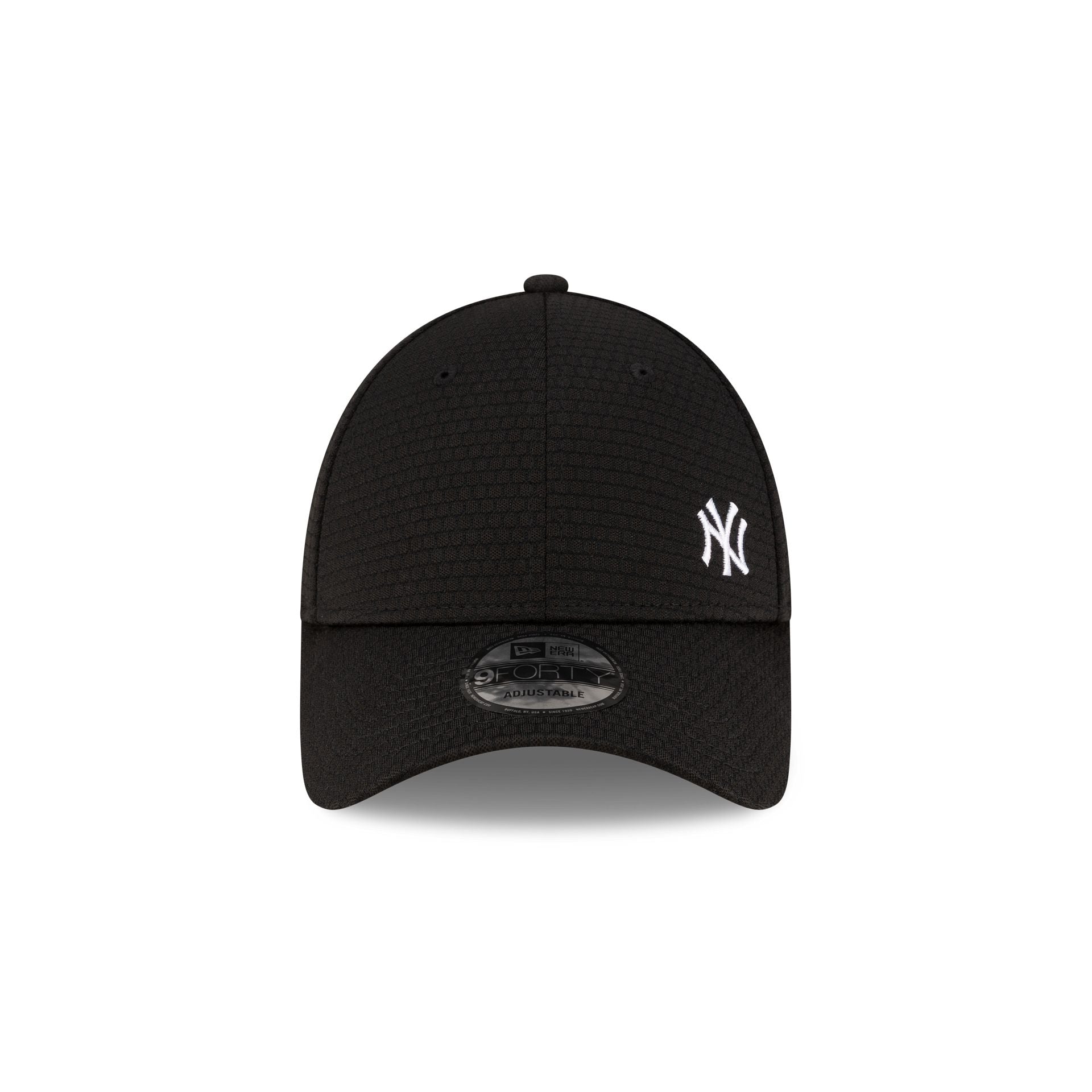New York Yankees Flawless Mesh Black & White 9FORTY Snapback Hat