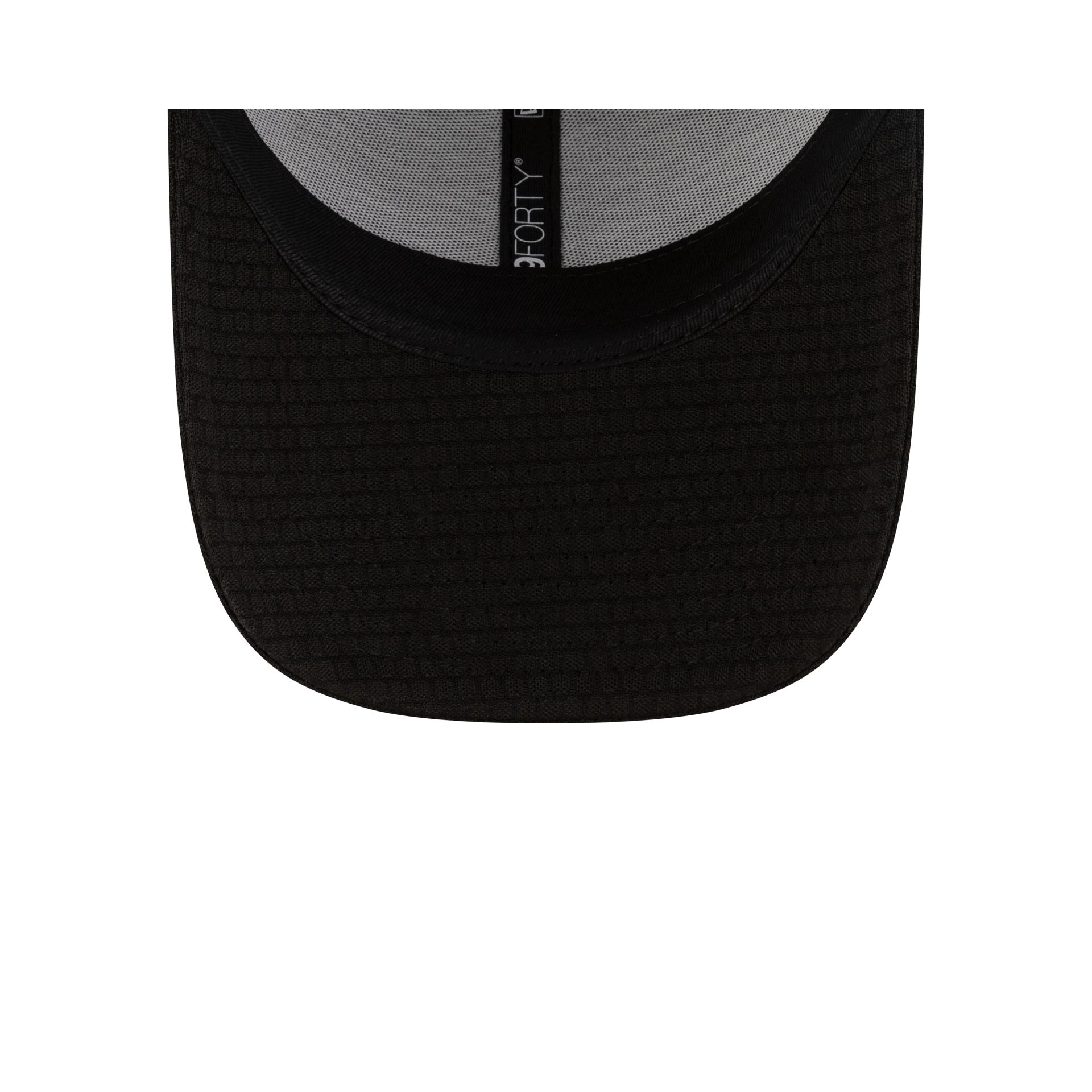 Detroit Tigers Flawless Mesh Black & White 9FORTY Snapback Hat