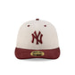 New York Yankees Cord Cream Low Profile 59FIFTY Fitted Hat