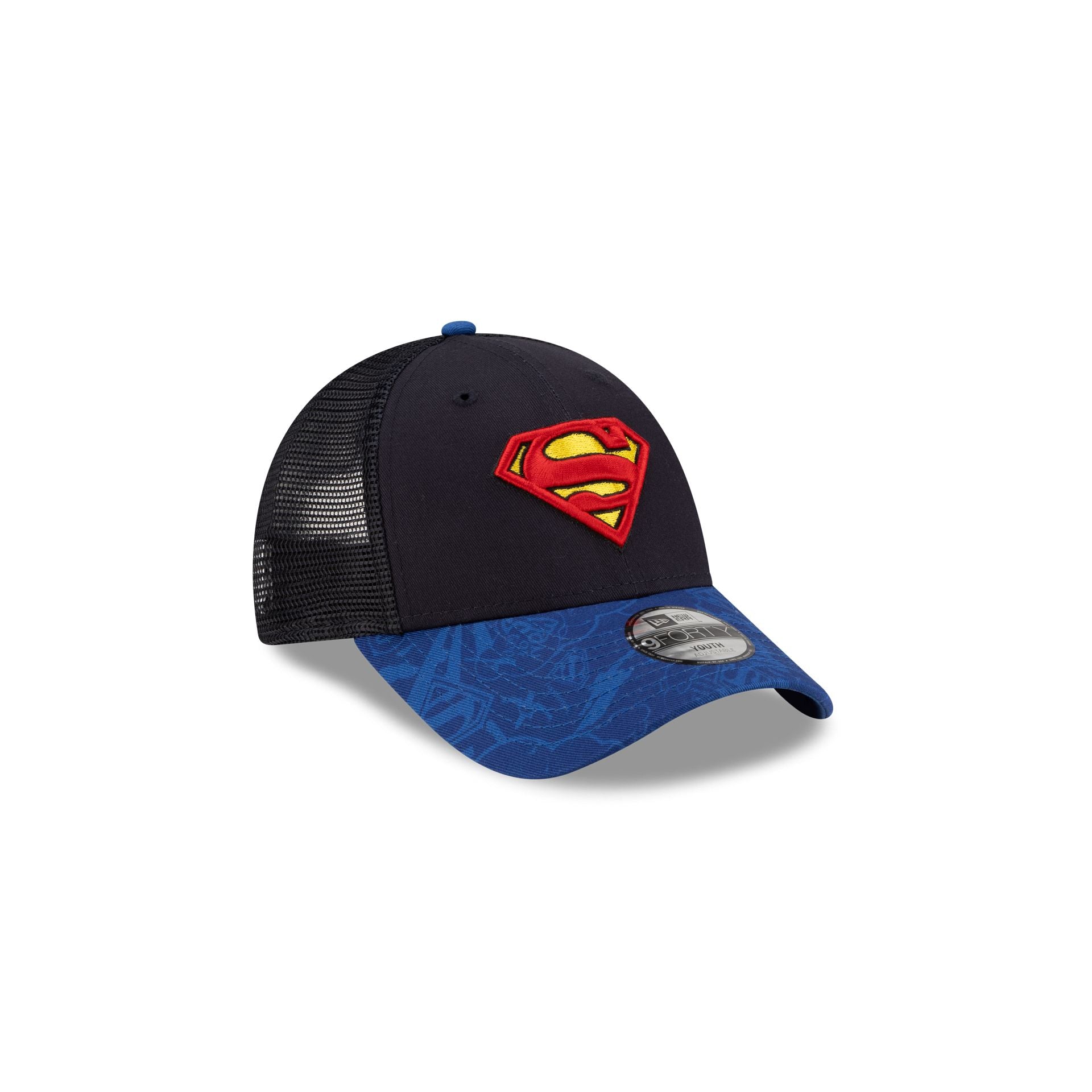 Superman Blue Youth 9FORTY Trucker Hat