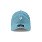 New York Mets Mini Logo Pastel Blue 9TWENTY Adjustable Hat
