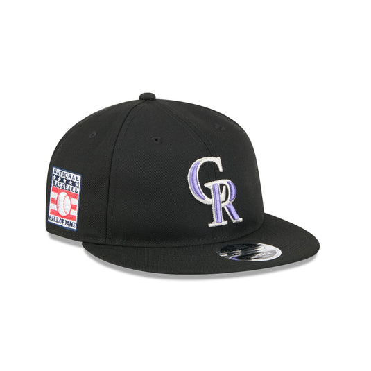 Colorado Rockies Hall of Fame 2025 Retro Crown 9FIFTY Snapback Hat - New Era Cap