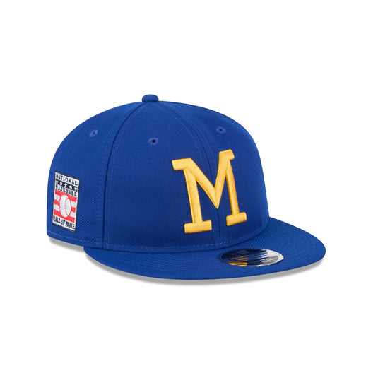 Milwaukee Brewers Hall of Fame 2025 Retro Crown 9FIFTY Snapback Hat - New Era Cap