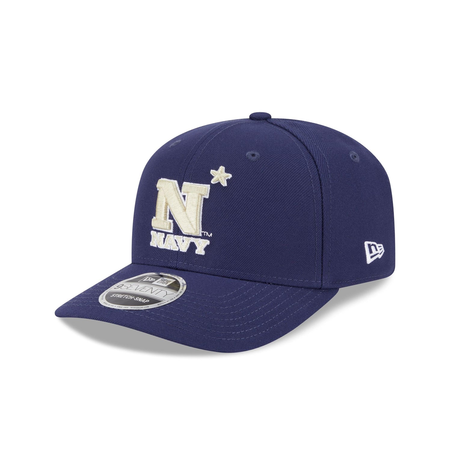 Navy Midshipmen Team 9SEVENTY Stretch-Snap Hat