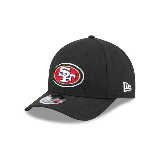 San Francisco 49ers Team Black 9FORTY M-Crown Snapback Hat - New Era Cap