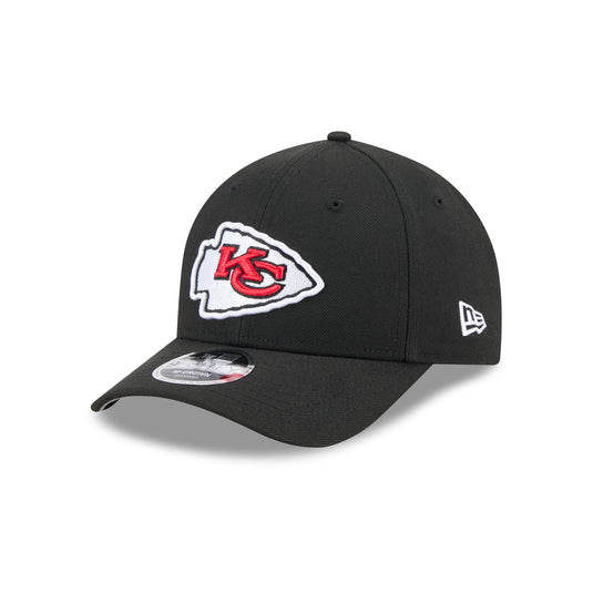 Kansas City Chiefs Team Black 9FORTY M-Crown Snapback Hat - New Era Cap
