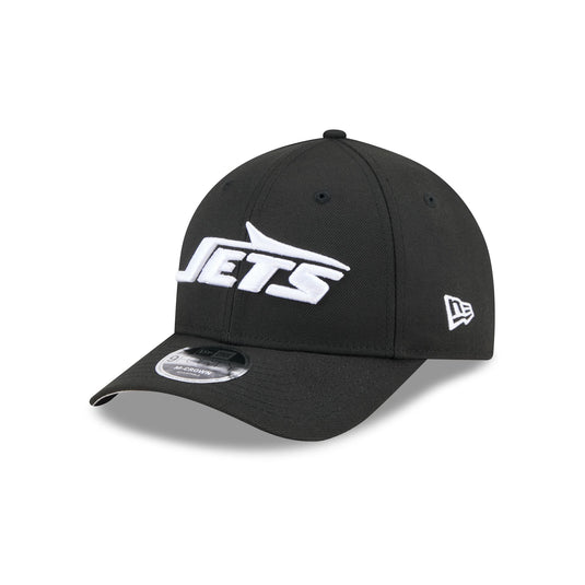 New York Jets Team Black 9FORTY M-Crown Snapback Hat - New Era Cap