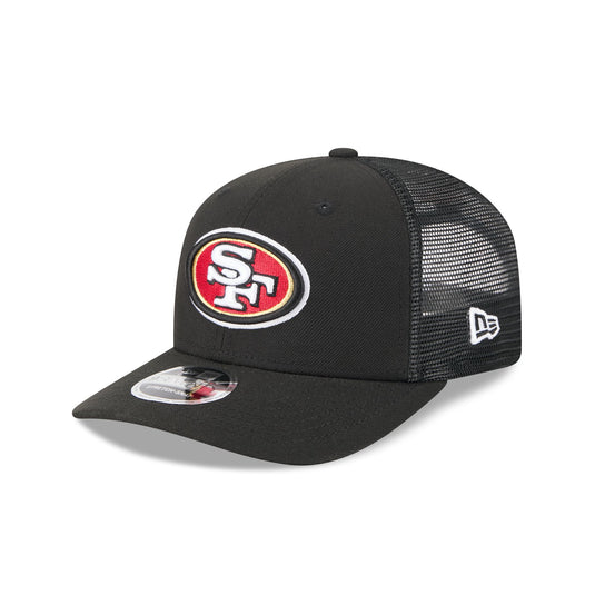 San Francisco 49ers Team Black 9SEVENTY Trucker Hat - New Era Cap