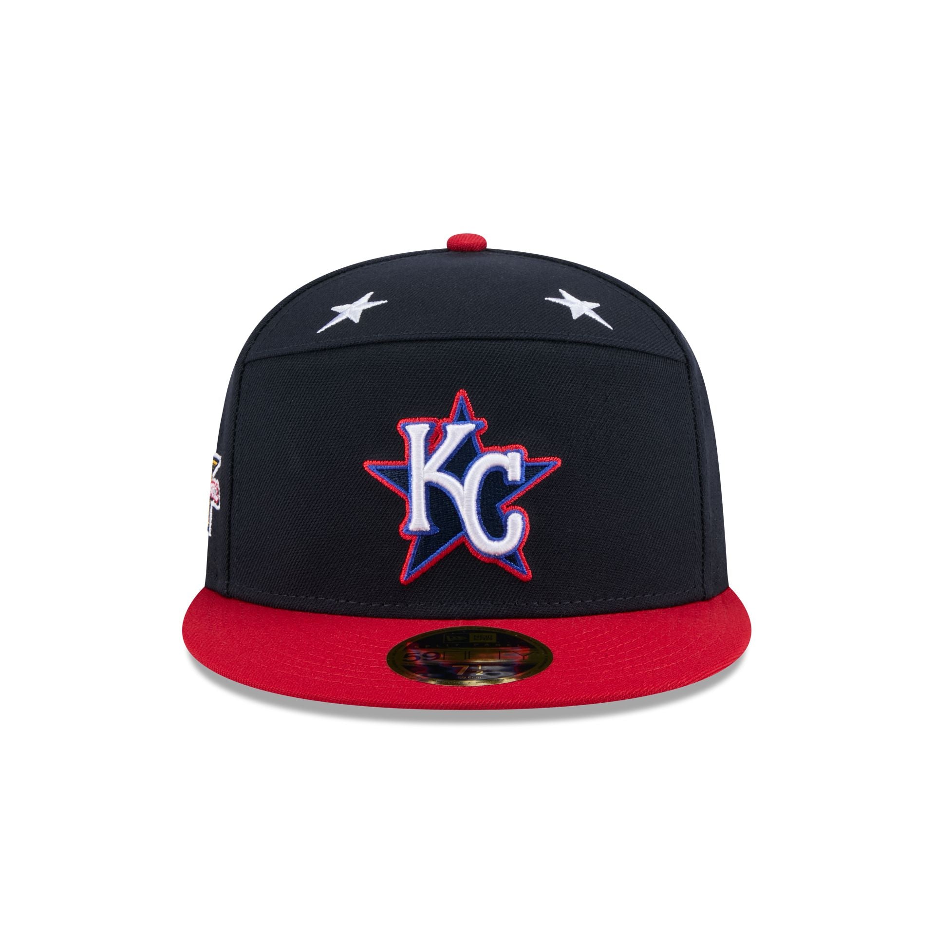 Kansas City Royals 2025 All-Star Game Workout Split Panel 59FIFTY Fitted Hat