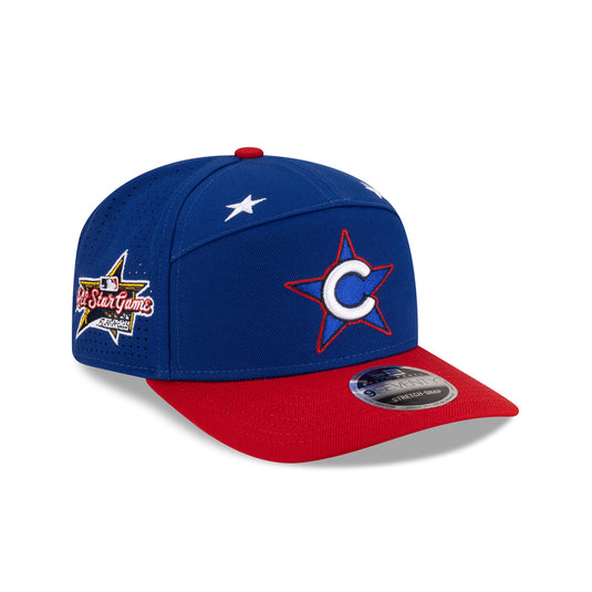 Chicago Cubs 2025 All-Star Game Workout Split Panel 9SEVENTY Stretch-Snap Hat - New Era Cap