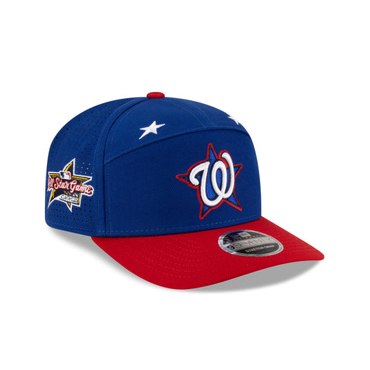 Washington Nationals 2025 All-Star Game Workout Split Panel 9SEVENTY Stretch-Snap Hat - New Era Cap