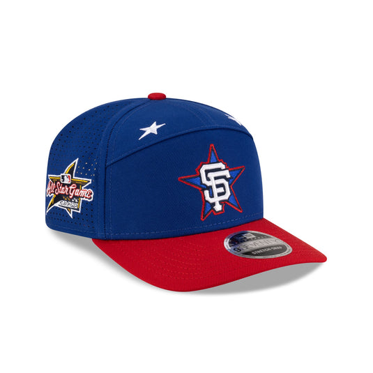 San Francisco Giants 2025 All-Star Game Workout Split Panel 9SEVENTY Stretch-Snap Hat - New Era Cap