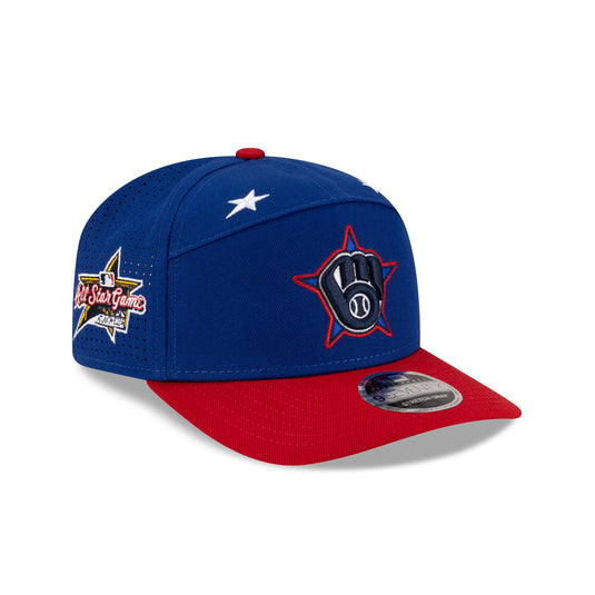 Milwaukee Brewers 2025 All-Star Game Workout Split Panel 9SEVENTY Stretch-Snap Hat - New Era Cap