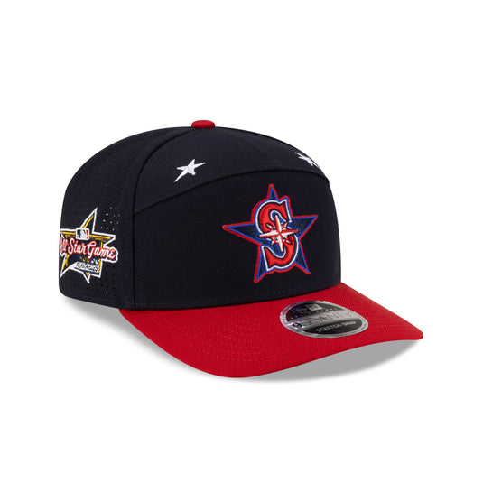 Seattle Mariners 2025 All-Star Game Workout Split Panel 9SEVENTY Stretch-Snap Hat - New Era Cap