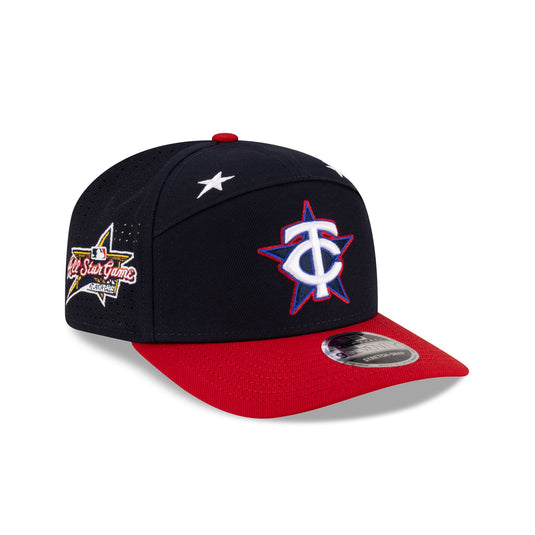 Minnesota Twins 2025 All-Star Game Workout Split Panel 9SEVENTY Stretch-Snap Hat - New Era Cap