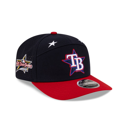 Tampa Bay Rays 2025 All-Star Game Workout Split Panel 9SEVENTY Stretch-Snap Hat - New Era Cap