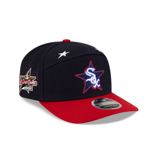 Chicago White Sox 2025 All-Star Game Workout Split Panel 9SEVENTY Stretch-Snap Hat - New Era Cap
